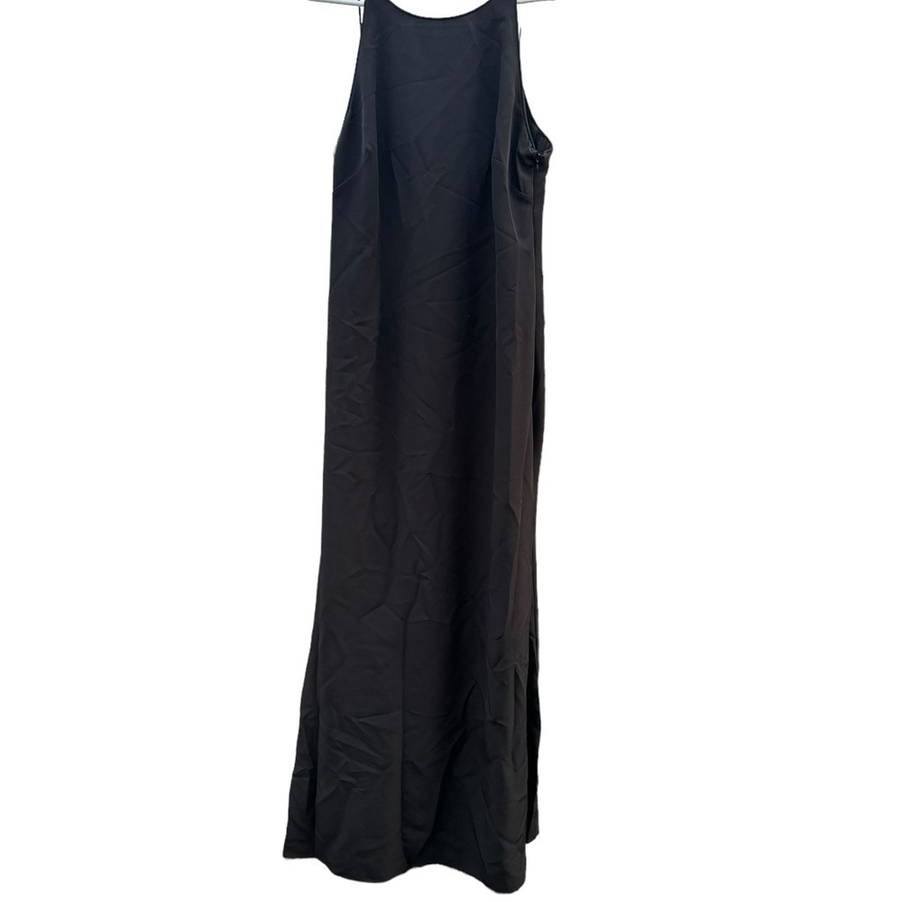 Wayf Women's Black Sleeveless Cowl Back Nina Trumpet Gown Dress Size XL - Picture 3 of 9